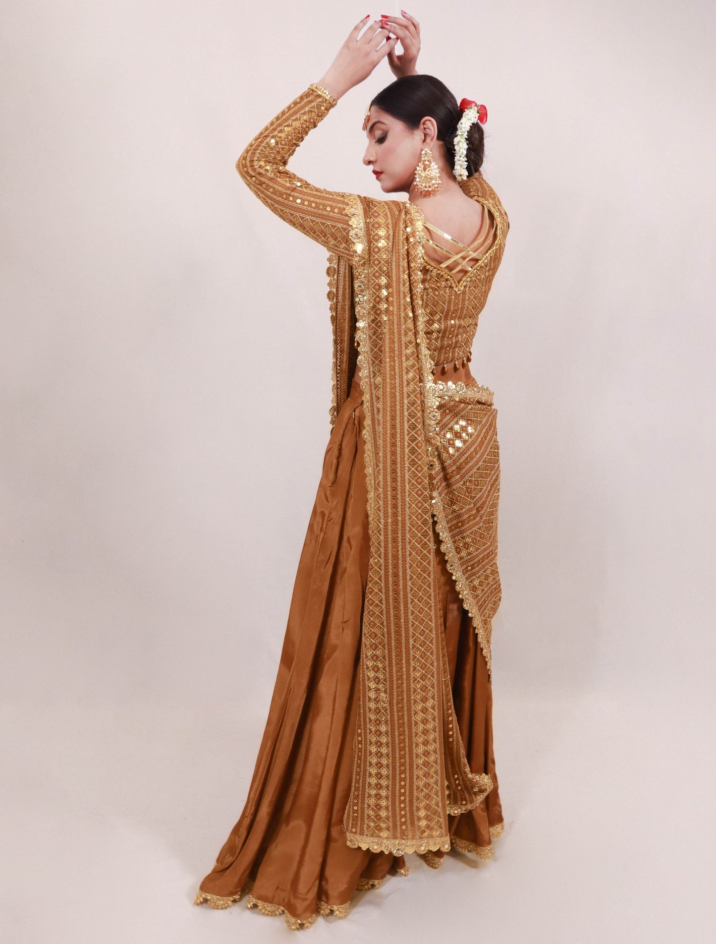 Toffee Sequins Lehenga