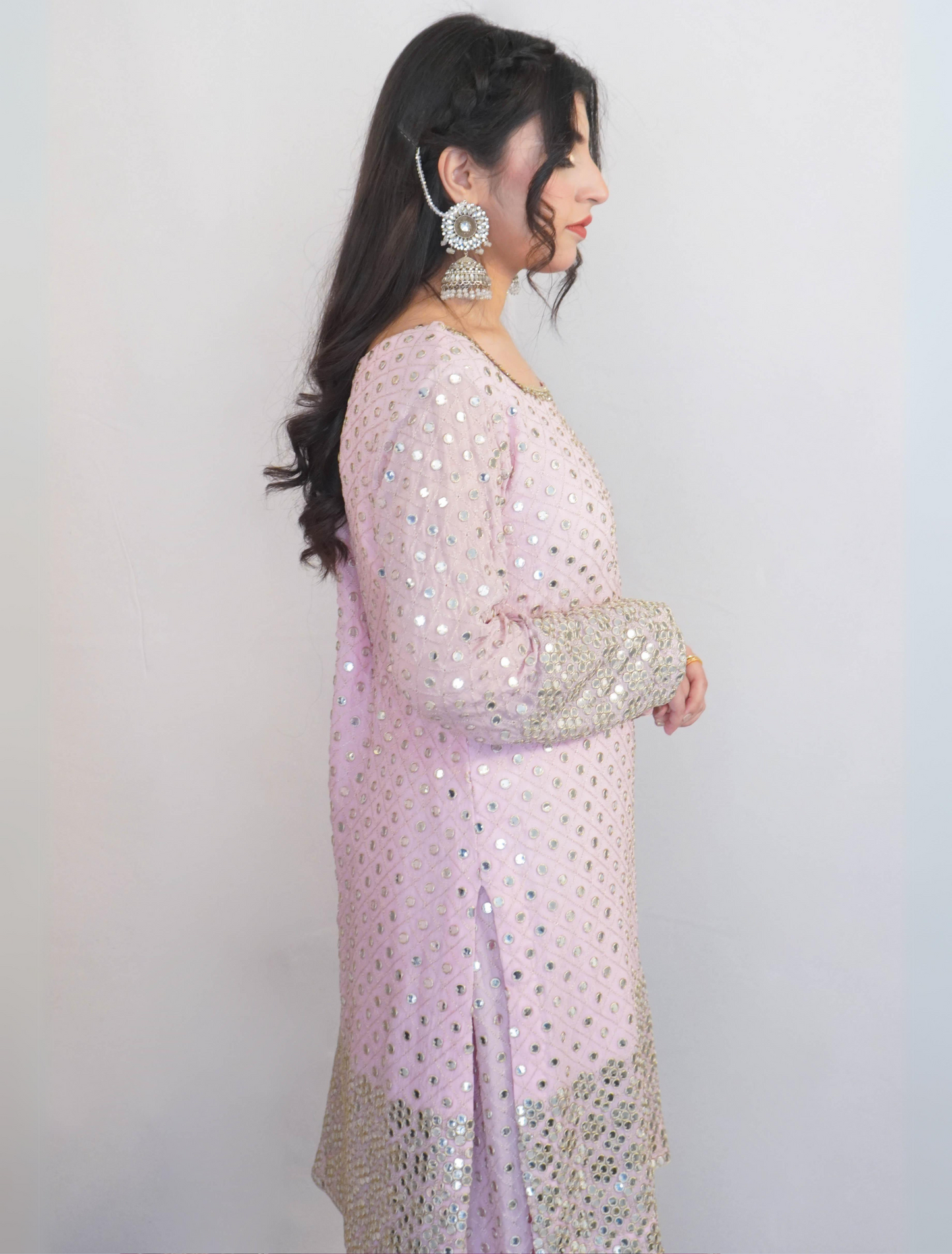 Pink Sharara