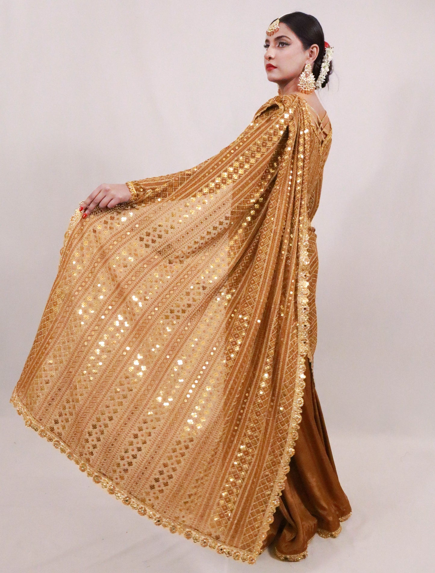 Toffee Sequins Lehenga