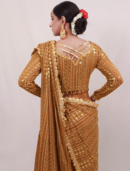 Toffee Sequins Lehenga